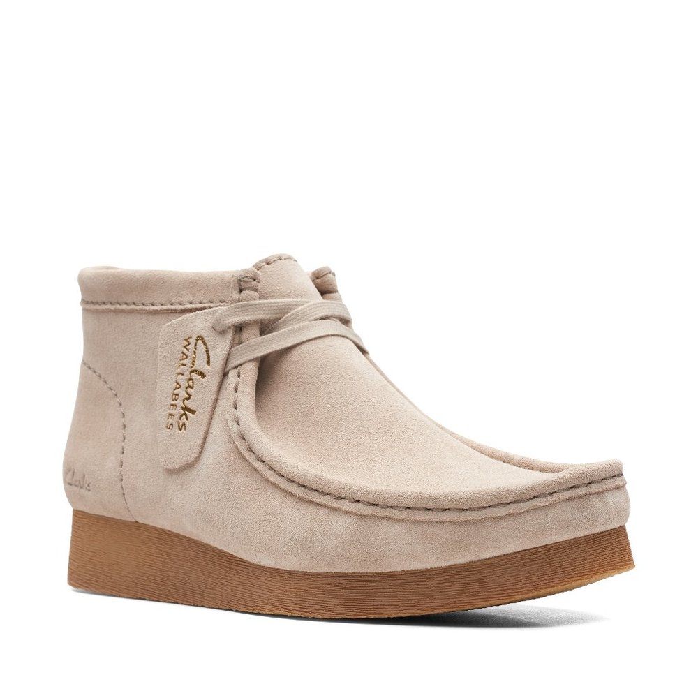 Clarks Wallabee boot2 sand suede